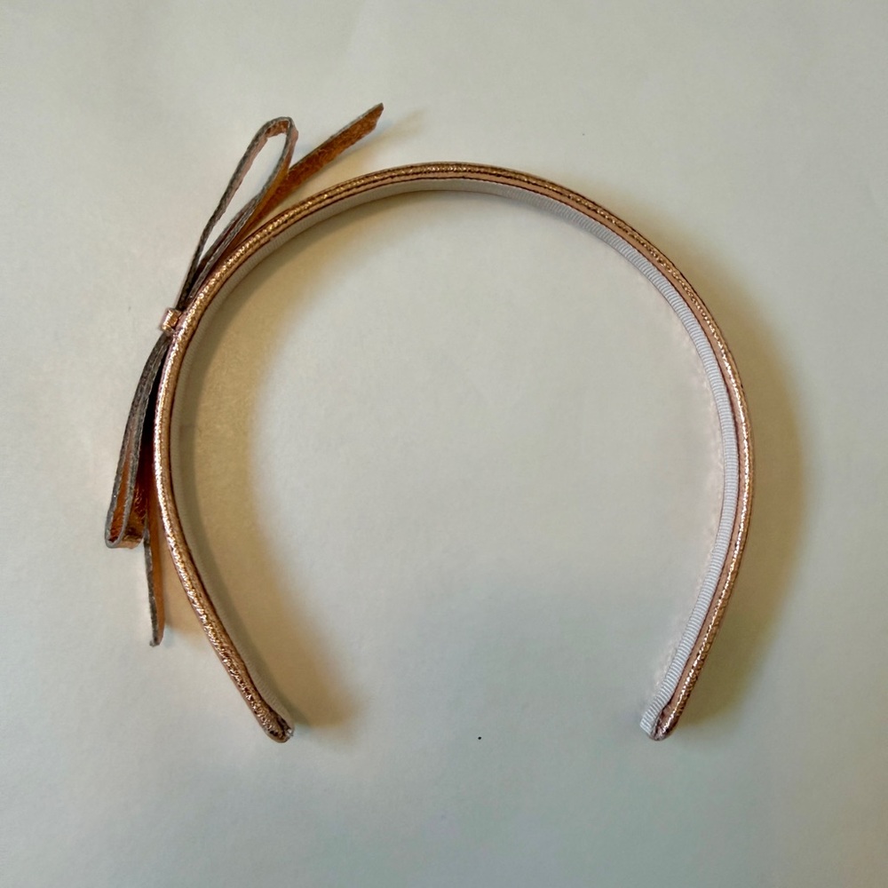 Kids rose gold headband